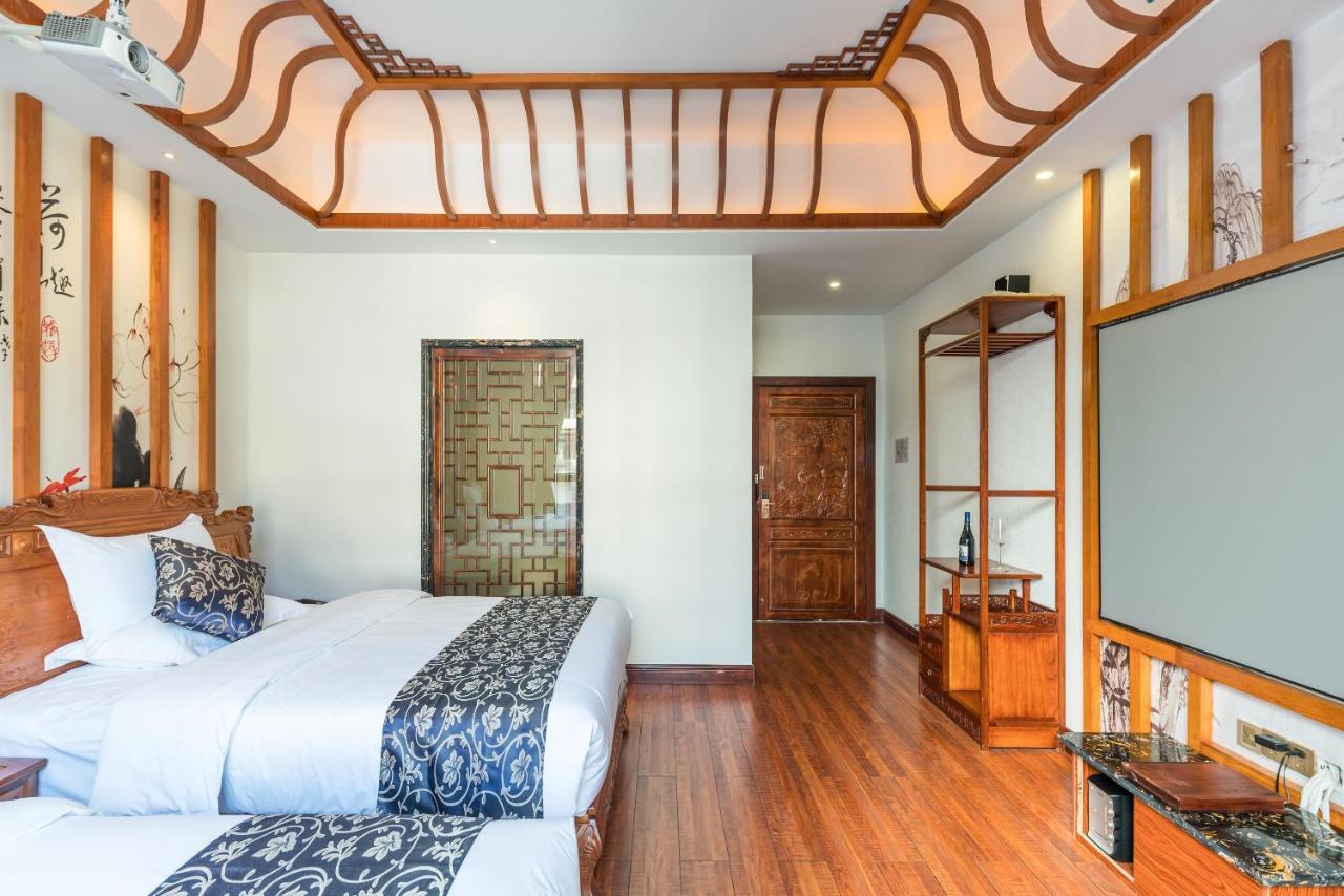 Yangshuo Longting Hotel Quế Lâm Ngoại thất bức ảnh