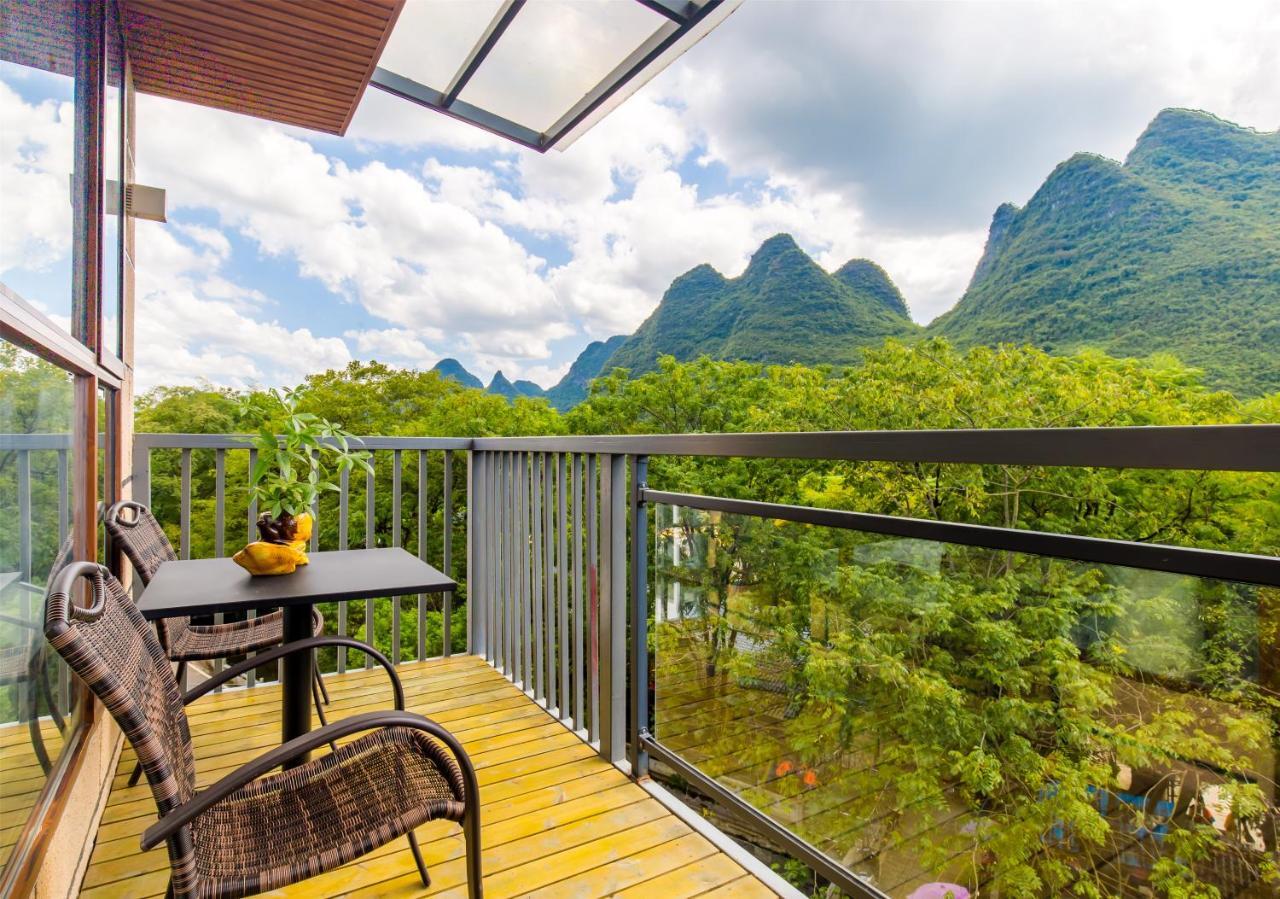 Yangshuo Longting Hotel Quế Lâm Ngoại thất bức ảnh